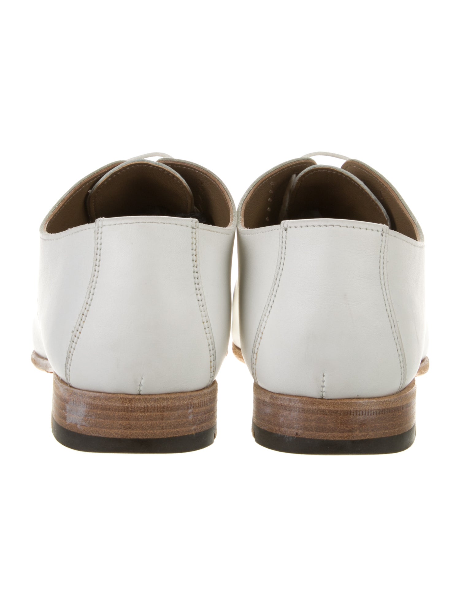 Hermès Leather Lasercut Accents Oxfords